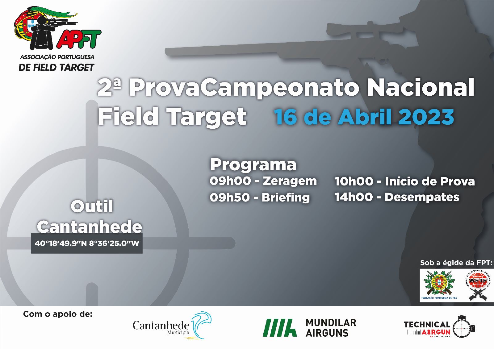 Campeonato Nacional Field Target 2ª Prova 2023