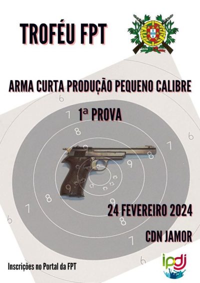 TROFÉU FPT ARMA CURTA PROD PEQ CAL 25m- 1ª Pr - 1