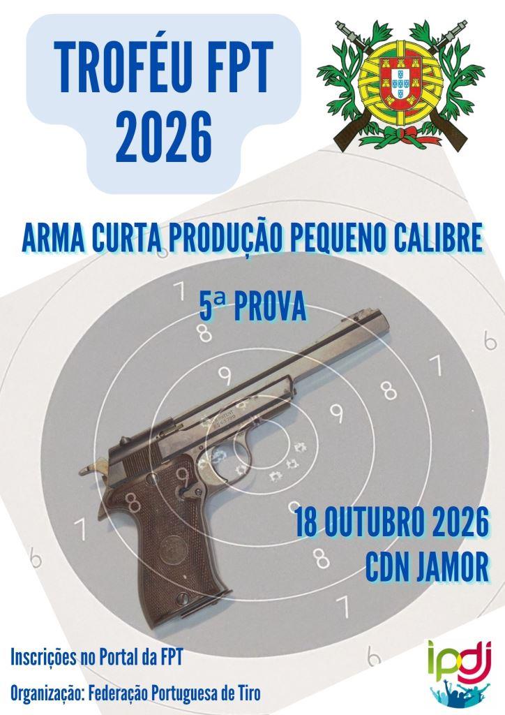 Troféu FPT Arma Curta de Produção 5ª Prova 2026
